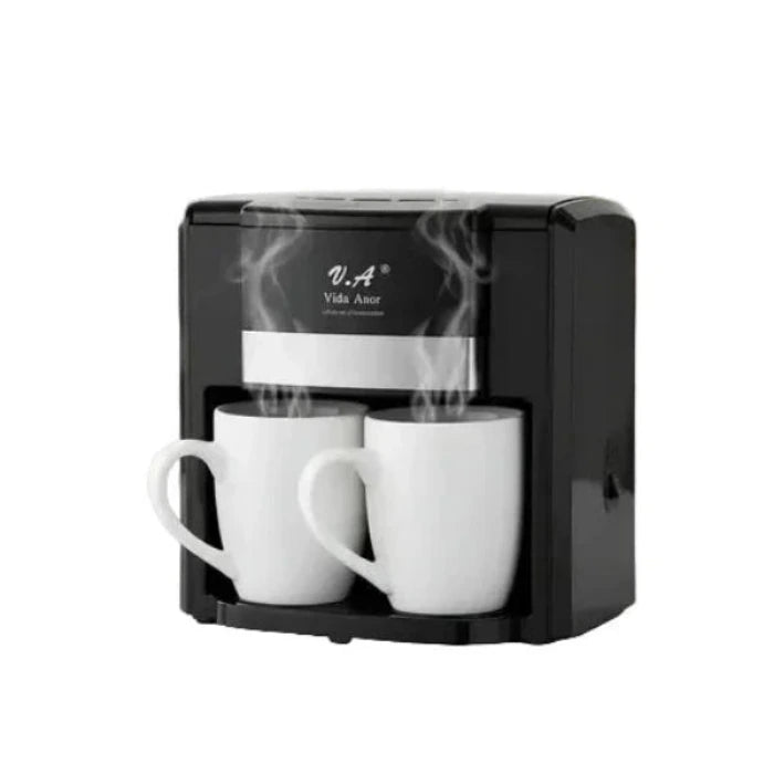 Cafetera electrica doble taza