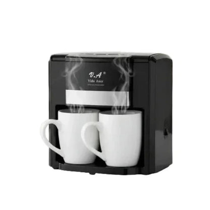 Cafetera electrica doble taza