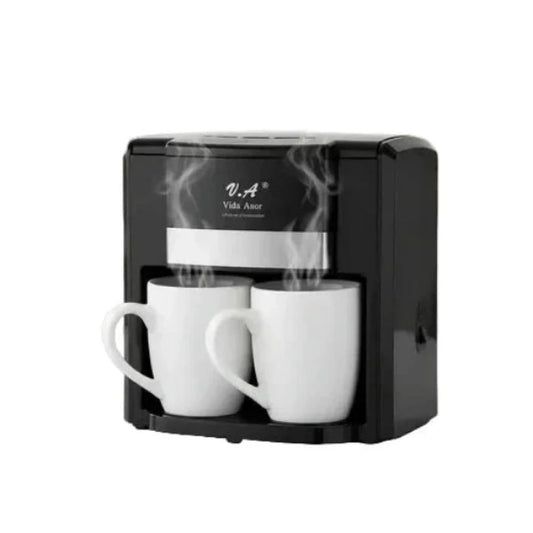 Cafetera electrica doble taza